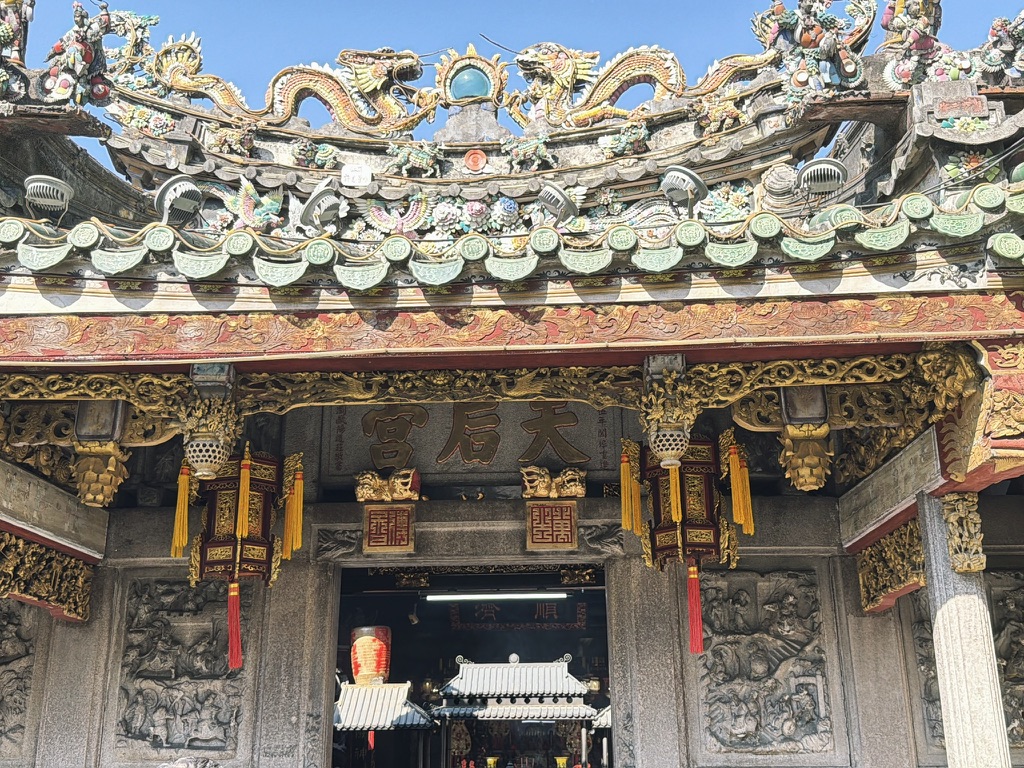 天后宫屋檐