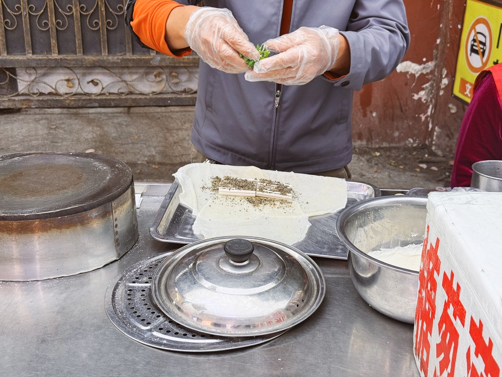 糖葱薄饼，全是我喜欢的味道，可以复刻